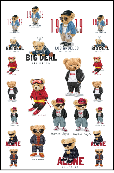 Preprinted Gang Sheets 30 X 48