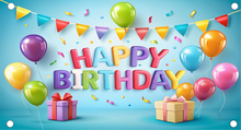  BIRTHDAY BANNERS